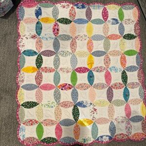 Colorful Patchwork Quilt for baby